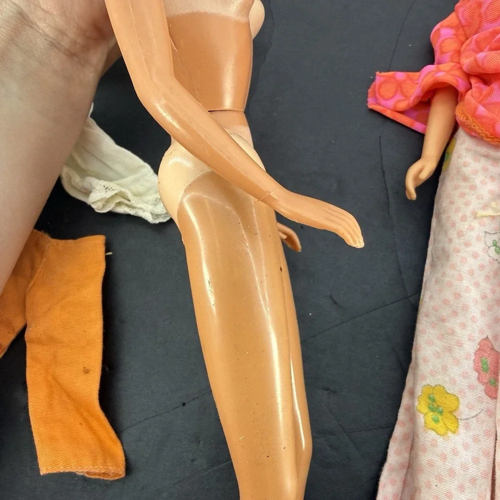 Vintage Mattel Barbie & Skipper Doll Lot 1966 Japan 1986 Taiwan Accessories TLC